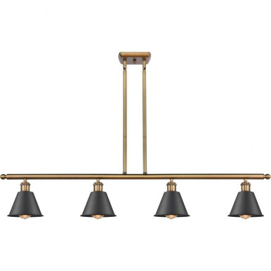 Cobbleskill 4 Light Island Chandelier by Innovations 516-4L-G1113-M8 - 516-4L-G1113-M8