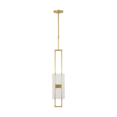 Duelle 25.6W 1 LED Pendant 28 Inch Tall by Visual Comfort Modern - MDPD741