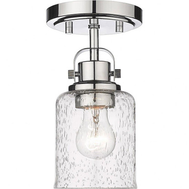 Kinsley 1 Light Flush Mount 9.5 x 5.25 Inches Wide by Z-Lite - 340F1
