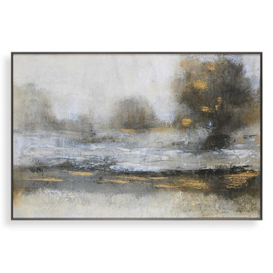 Gilt Misty 48.25 Inch Landscape Framed Print by Uttermost - 41437
