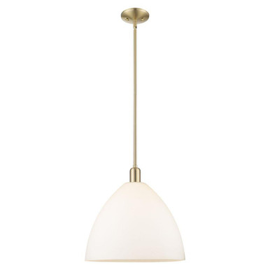 Bristol 1 Light Stem Hung Mini Pendant 17.63 Inch X 16 Inch by Innovations - 716-1S-GBD-16
