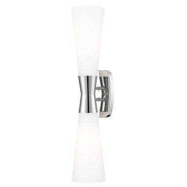Emrys 2 Light Wall Sconce 24 Inch Tall and 4.75 Inch Wide by Z Lite - 4504-2SL