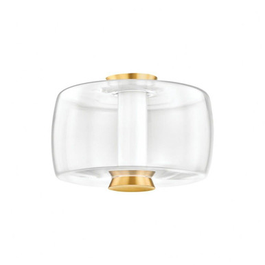 Yarrow Lanes 12W 1 LED 15 Inch Wide Flush Mount by Bailey Street Home - 116-BEL-5094747