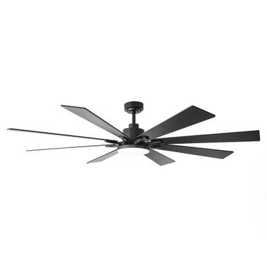 Elbe 8 Blade Ceiling Fan with Light Kit 72 Inch Wide by Parrot Uncle - VZA01A115
