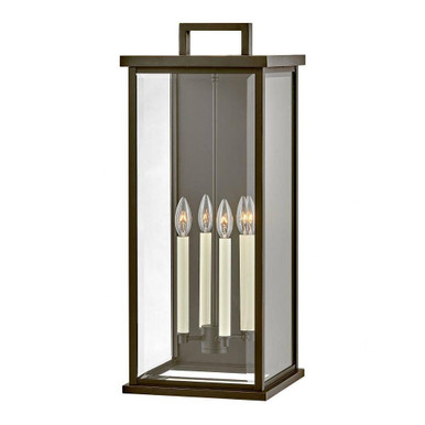 Weymouth 4 Light Extra Large Outdoor Candle Style Wall Lantern by Hinkley - 20018