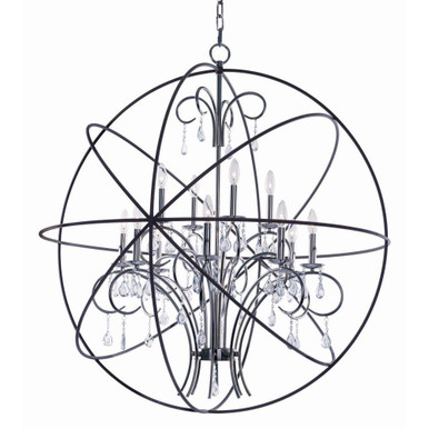 Orbit 12 Light Oversized Pendant by Maxim - 25147