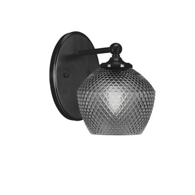 Capri 1 Light Wall Sconce 8.25 Inch Tall and 6 Inch Wide by Toltec - 5911-MB-4622
