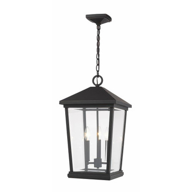 Beacon 3 Light Medium Outdoor Pendant 21.5 Inch Tall by Z-Lite - 568CHXL