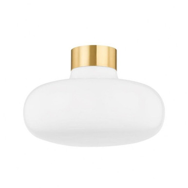 Eliana 1 Light 14.25 Inch Wide Flush Mount by Mitzi - H785501-AGB