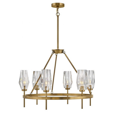 Scholars Estate 6 Light Large Chandelier by Bailey Street Home - 81-BEL-4528776