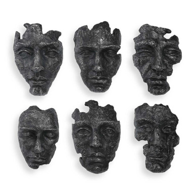 Self-Portrait 14 Inch Wall Decor (Set of 6) by Uttermost - 04350