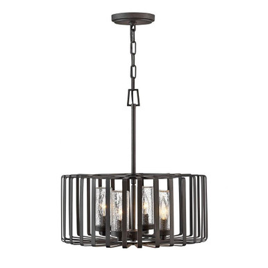 Reid 4 Light Small Chandelier by Hinkley - 29504
