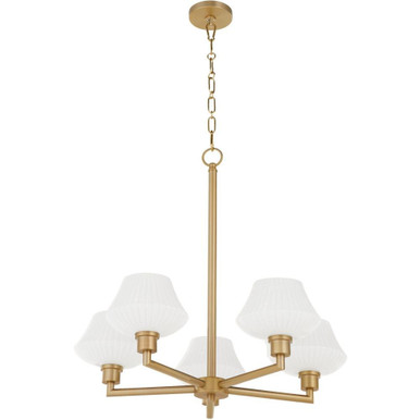 Cassini 5 Light Large Chandelier by Quorum - 6221-5