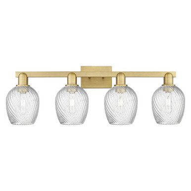 Salina 4 Light Bath Vanity 11.13 Inch Tall X 32.75 Inch Wide by Innovations - 716-4W-G292