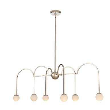 Bistro 4W 6 LED Medium Medium Island Pendant by Kalco - 512861PN