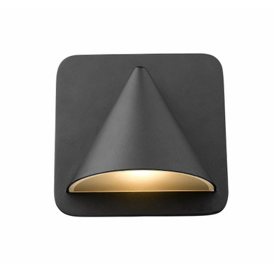 Obelisk 11W 1 LED Outdoor Wall Mount 6.25 x 6.25 Inch by Z Lite 578BK-LED - 578BK-LED