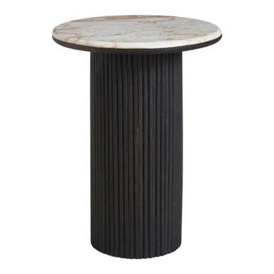 Alessio Side Table 24 Inch Tall and 18 Inch Wide by Renwil Inc - TA547