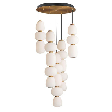 St Ann's Parc 21.5W 5 LED Chandelier 27.5 Inch Tall and 23.5 Inch Wide by BSH - 174-BEL-5334100