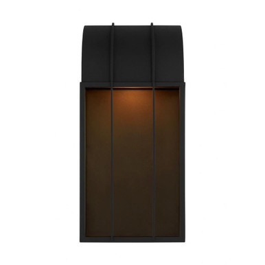 Veronica 14W 1 LED Large Outdoor Wall Lantern by Visual Comfort Studio - lo1061txb-l1
