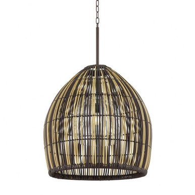 Primrose Field 1 Light Oversized Outdoor Pendant by Bailey Street Home - 154-BEL-4955855