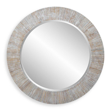 Eric Fountain Way 36 Inch Round Mirror by Bailey Street Home - 208-BEL-4774290