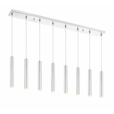 Forest 70W 14 LED Island/Billiard 16 x 12 In by Z-Lite 917MP12-CH-LED-8LCH - 917MP12-CH-LED-8LCH