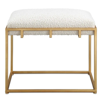 Paradox 23.5 Inch Iron Small Bench by Uttermost - 23663