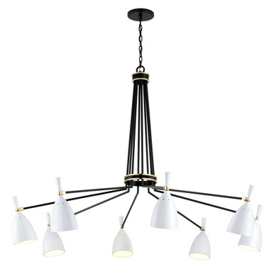 Utopia 8 Light Oversized Chandelier by Corbett - 281-08
