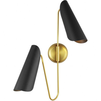 Aerin 2 Light Wall Sconce by Visual Comfort Studio - AEW1002