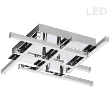 Tosear Drive 18W 6 LED 14.75 Inch Wide Steel Flush Mount - 303-BEL-2656813