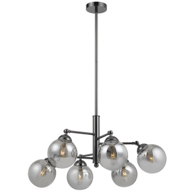Roapoi Drive 6 Light Large Chandelier - 1-BEL-5191686