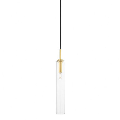 Nyah 1 Light Mini Pendant 22.25 Inch Tall by Mitzi - H701701S