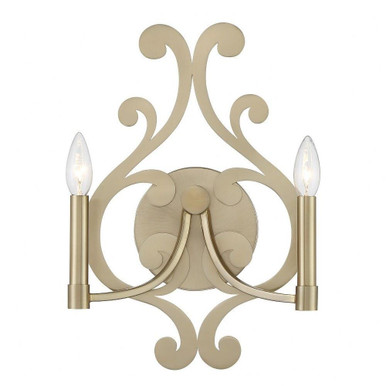 Lombard 2 Light Wall Sconce 16.5 Inch Tall X 11.5 Inch Wide by Savoy House - 9-6094-2-127