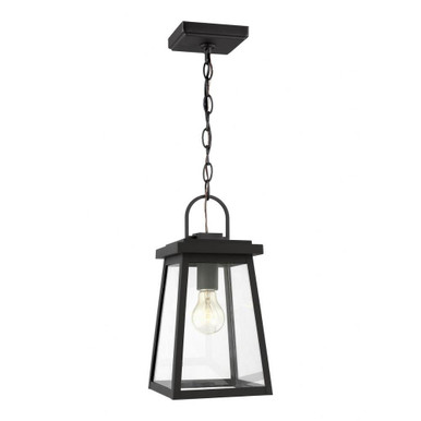 Founders 1 Light Small Outdoor Pendant by Visual Comfort Studio - 6248401