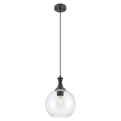 Astor 1 Light Cord Hung Mini Pendant 10 Inch X 14 Inch Tall by Innovations - 415-1P-G12-10