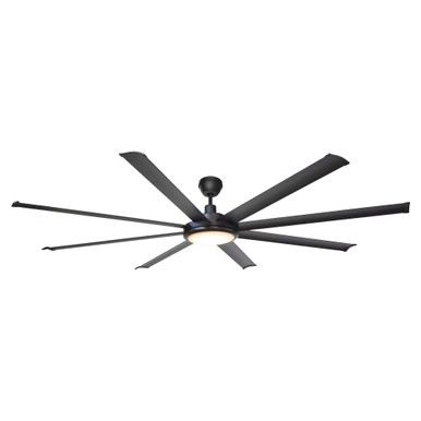 Boreal SkyFan 75in 8 Blade Ceiling Fan and Light Kit with SkyPlug by SkyX - 2159-MB