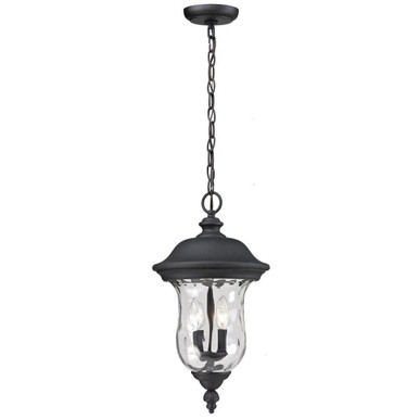 Green Woodlands 2 Light Small Outdoor Pendant by Bailey Street Home - 372-BEL-1176916