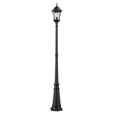 Borrowdale Head 1 Light Small Outdoor Post Mount by Bailey Street Home - 372-BEL-1040558