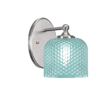 Capri 1 Light Wall Sconce 8.25 Inch Tall and 6 Inch Wide by Toltec - 5911-46-1