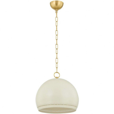 Etna 1 Light Medium Pendant by Mitzi - H834701S-AGB/SCR