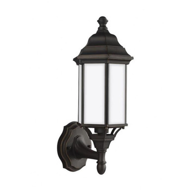 Rachel Drive - 9.3W 1 LED Small Outdoor Wall Lantern in Traditional Style - 6.5 inches wide by 16.25 inches high - 73-BEL-4169705