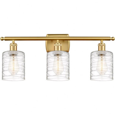 Cobbleskill 3 Light Nouveau Vanity Light by Innovations - 516-3W-G1113-26