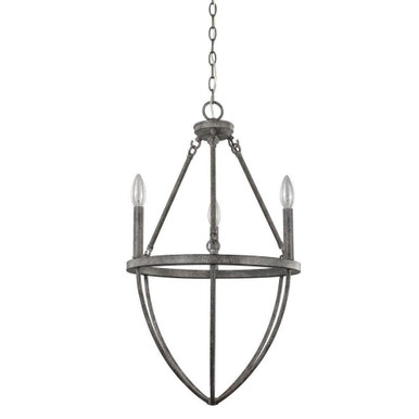 Harlow 3 Light Small Foyer Chandelier by Acclaim - IN11390ASH