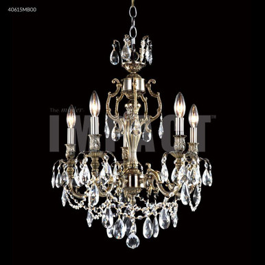 Brindisi 5 Light Small Chandelier by James Moder - 40615MB