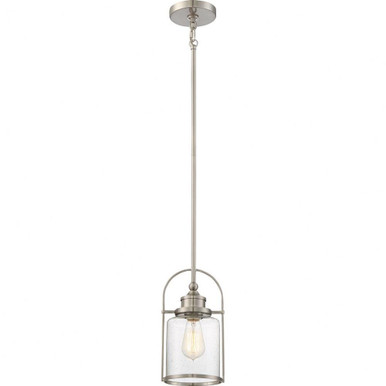 Fairwater Avenue 1 Light Small Pendant 12 Inch Tall by Bailey Street Home - 71-BEL-1001625