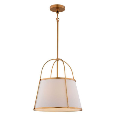 Marion 1 Light Pendant 26.5 Inch Tall and 15 Inch Wide by Vaxcel - P0435