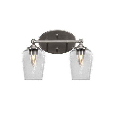 Capri 2 Light Vanity Light 16 Inch Length by Toltec - 5912-87516