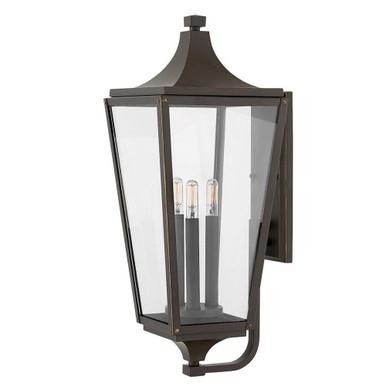 Mount Glas 3 Light Candle Style Outdoor Wall Lantern by Bailey Street Home - 81-BEL-2759935