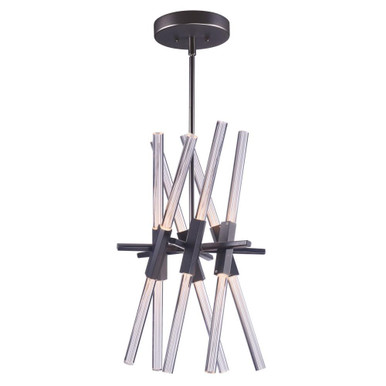 Light Saber 12 Light Medium Foyer Chandelier by ET2 - E41432-75GM