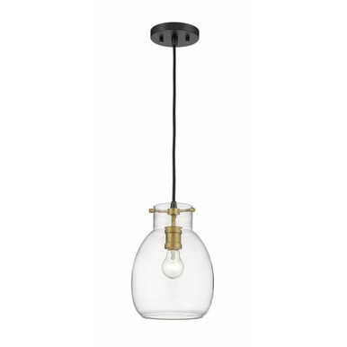 Glencoe Ridings 1 Light Small Pendant 11.5 Inch Tall by Bailey Street Home - 372-BEL-1002040